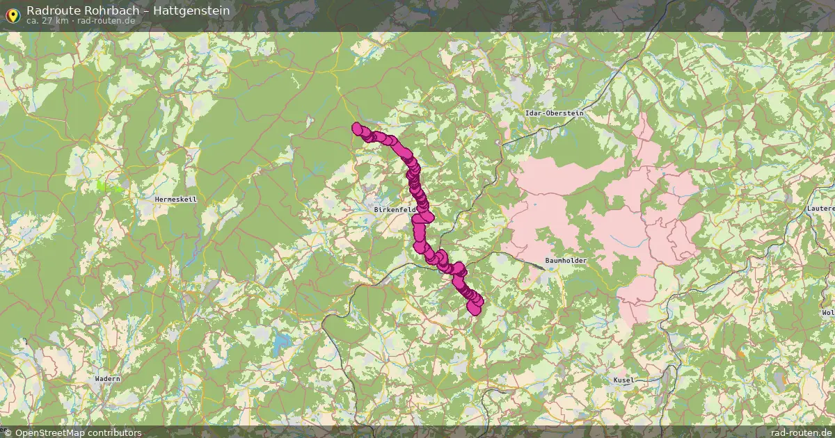 Radtour Rohrbach – Hattgenstein