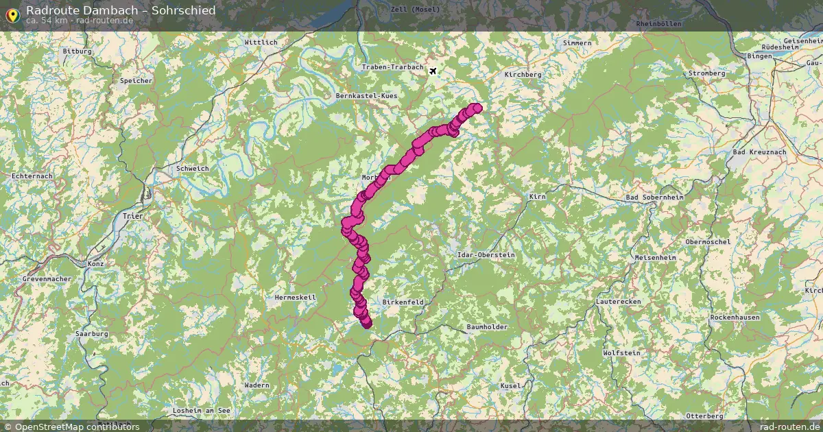 Radtour Dambach – Sohrschied