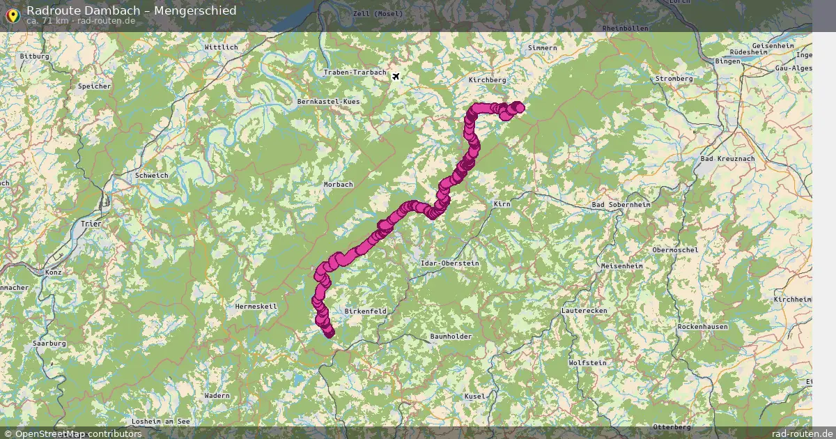 Radtour Dambach – Mengerschied