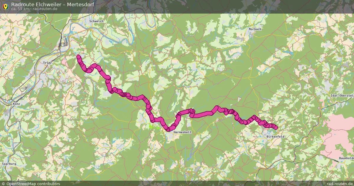 Radtour Elchweiler – Mertesdorf