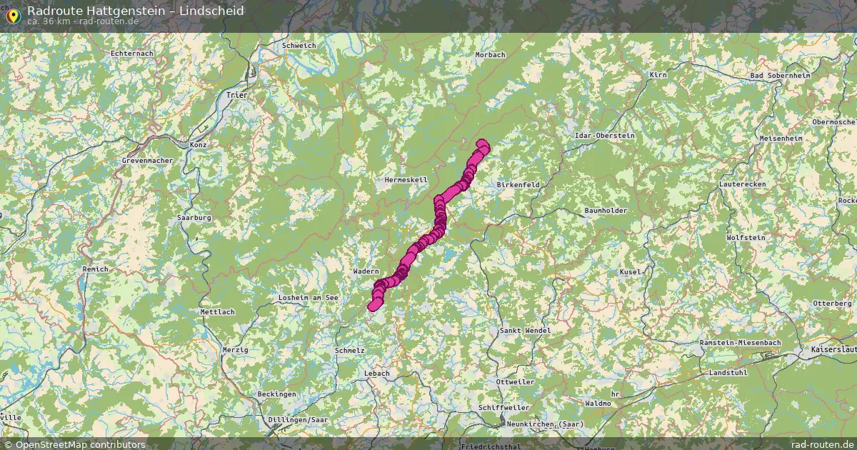 Radtour Hattgenstein – Lindscheid