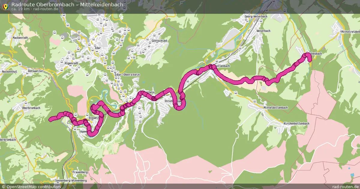 Radtour Oberbrombach – Mittelreidenbach