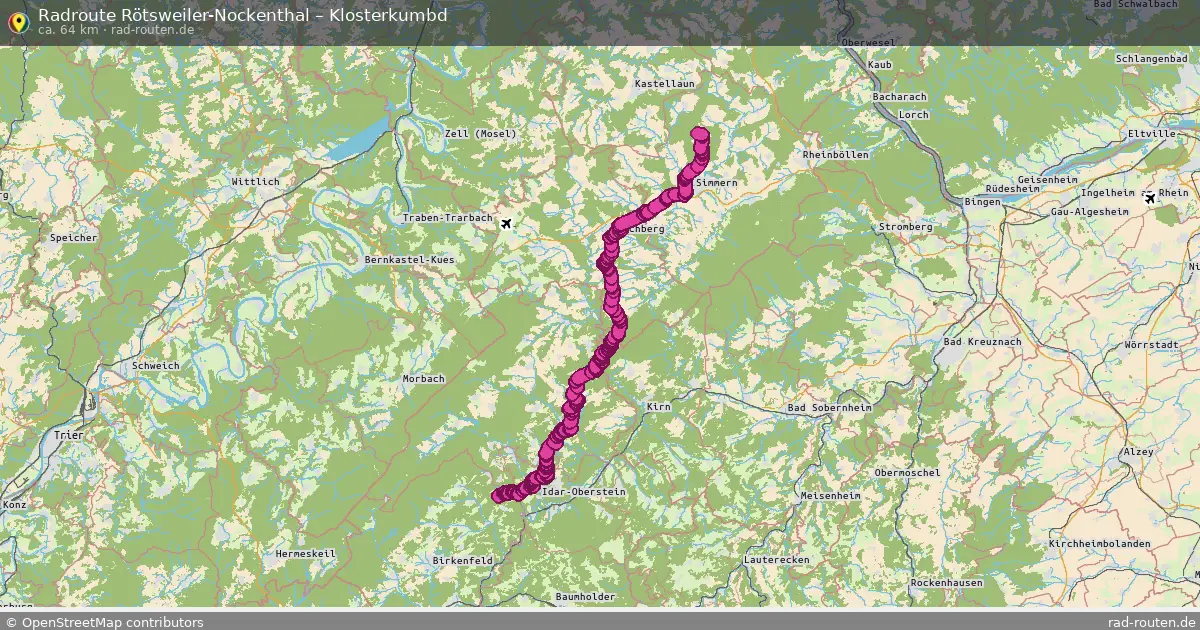 Radtour Rötsweiler-Nockenthal – Klosterkumbd