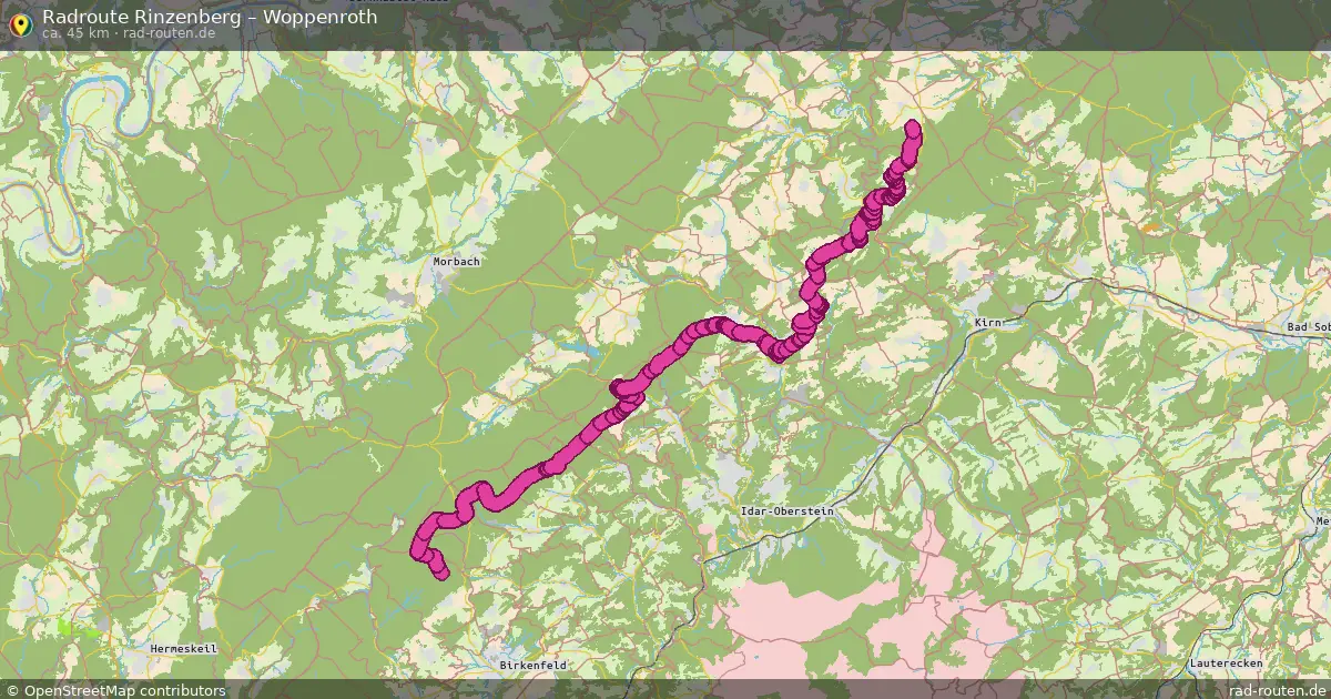 Radtour Rinzenberg – Woppenroth