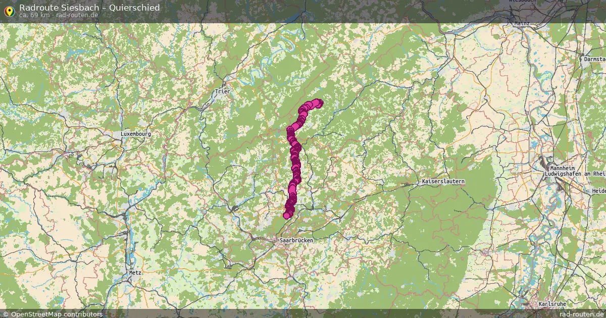 Radtour Siesbach – Quierschied