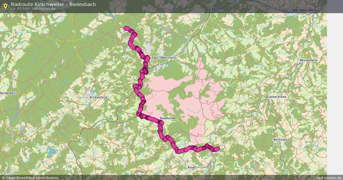 Radtour Kirschweiler – Bedesbach
