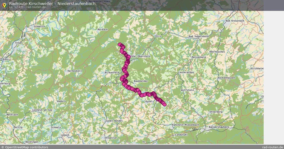 Radtour Kirschweiler – Niederstaufenbach
