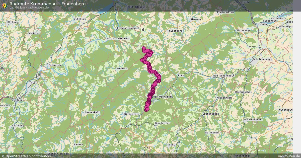 Radtour Krummenau – Frauenberg