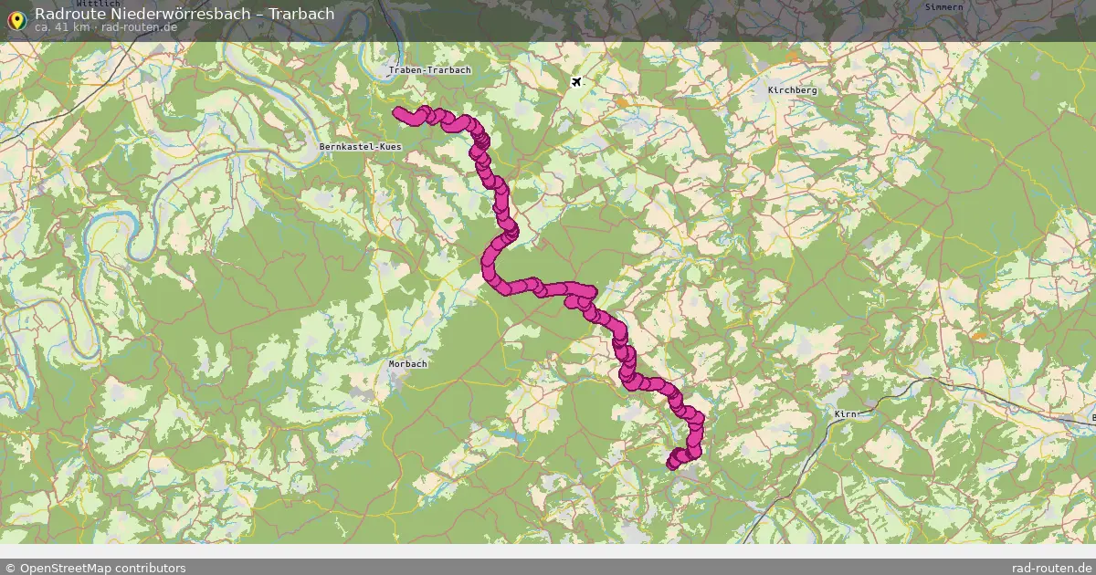 Radtour Niederwörresbach – Trarbach