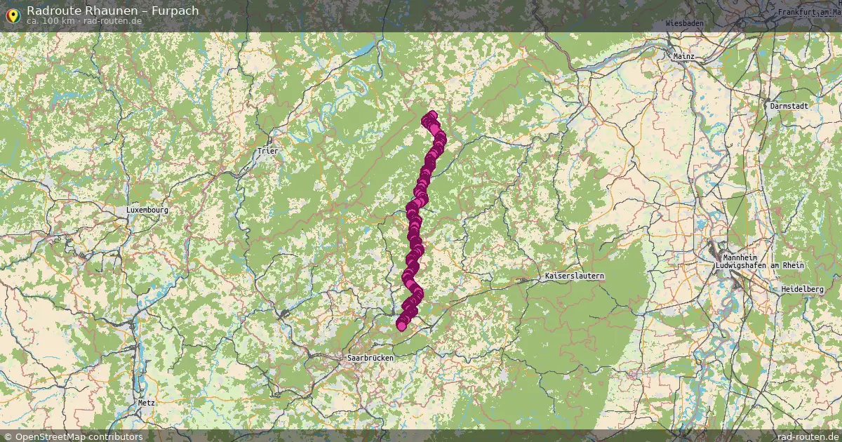 Radtour Rhaunen – Furpach