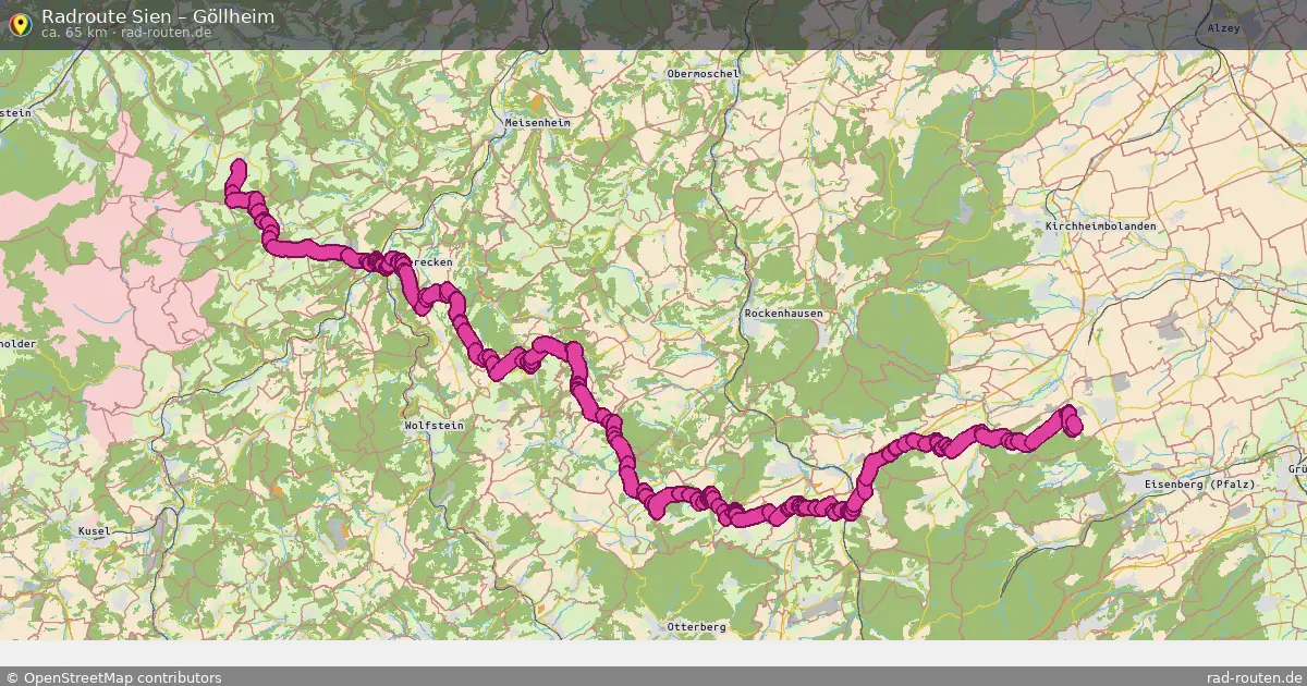 Radtour Sien – Göllheim
