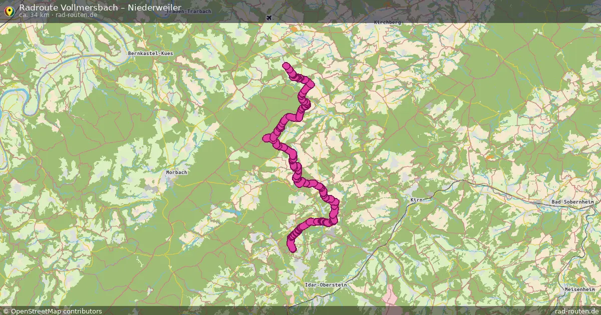 Radtour Vollmersbach – Niederweiler