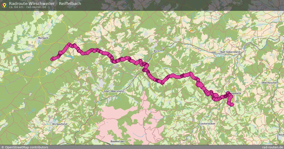Radtour Wirschweiler – Reiffelbach