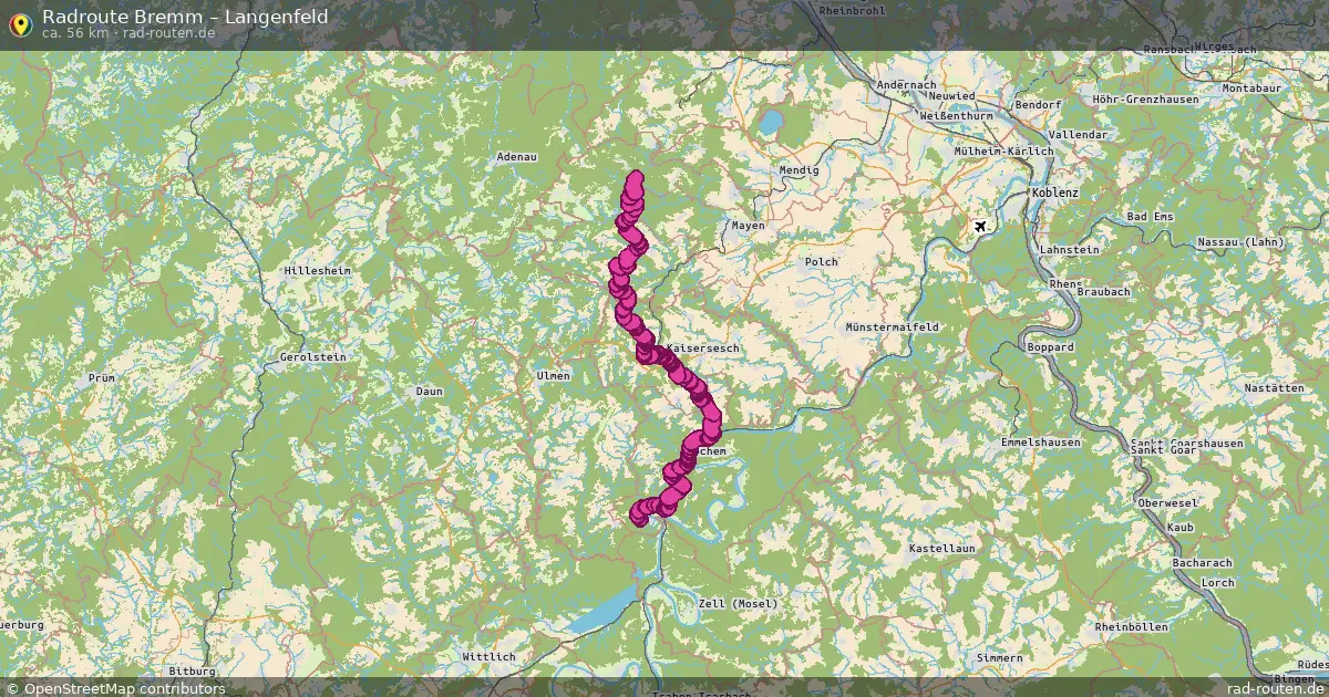 Radtour Bremm – Langenfeld