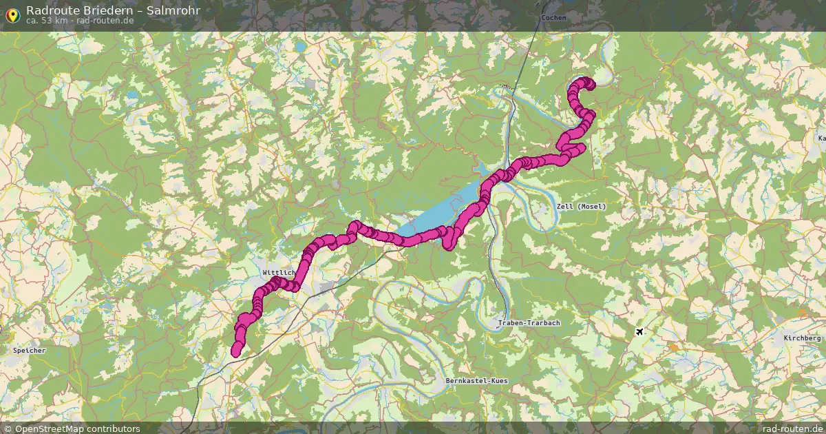 Radtour Briedern – Salmrohr