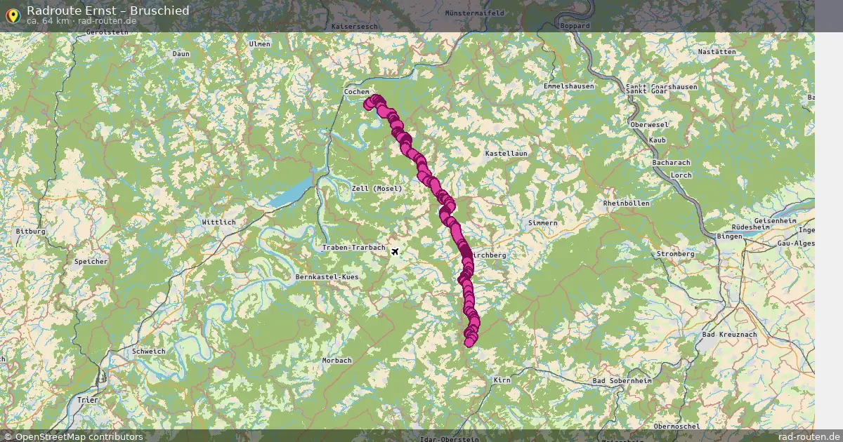 Radtour Ernst – Bruschied