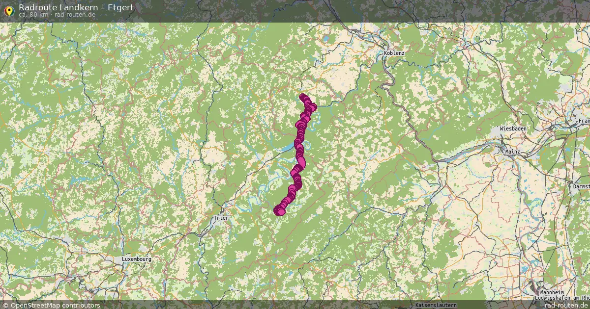 Radtour Landkern – Etgert