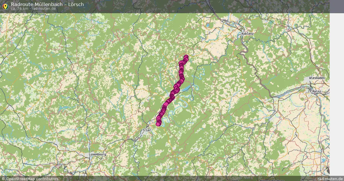 Radtour Müllenbach – Lörsch