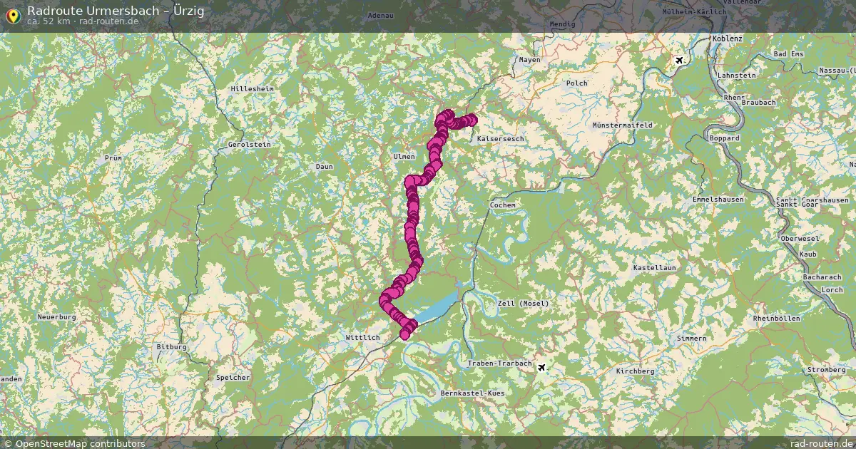 Radtour Urmersbach – Ürzig