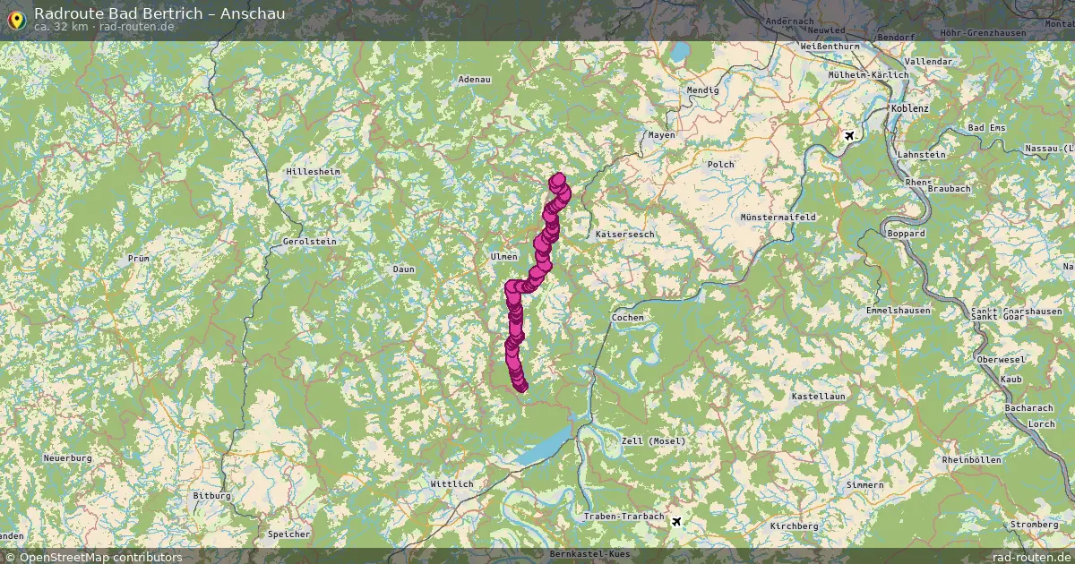 Radtour Bad Bertrich – Anschau