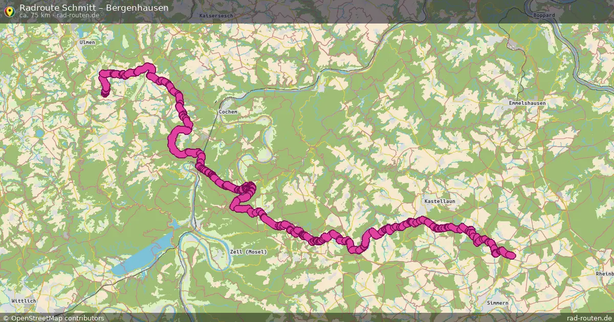 Radtour Schmitt – Bergenhausen