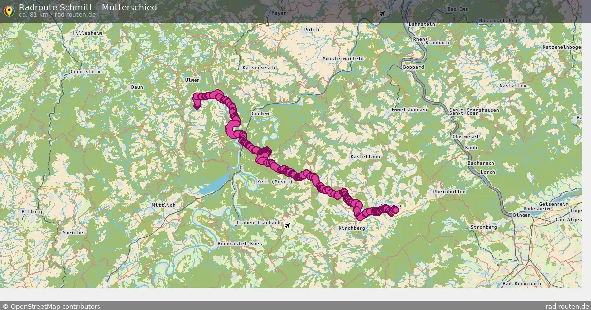 Radtour Schmitt – Mutterschied