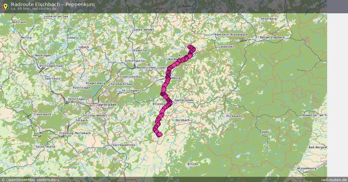 Radtour Elschbach – Peppenkum