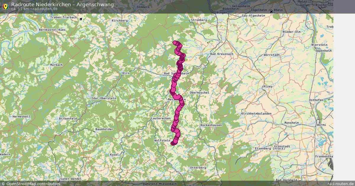 Radtour Niederkirchen – Argenschwang