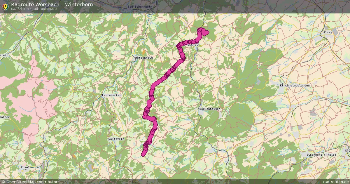 Radtour Wörsbach – Winterborn