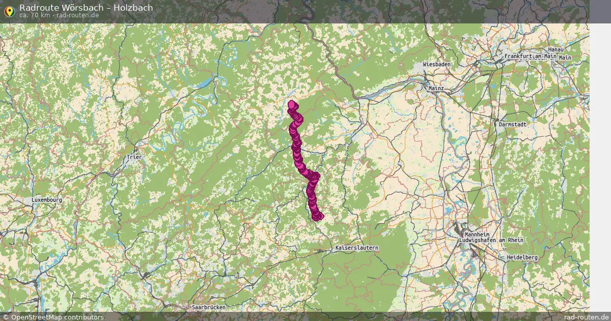 Radtour Wörsbach – Holzbach