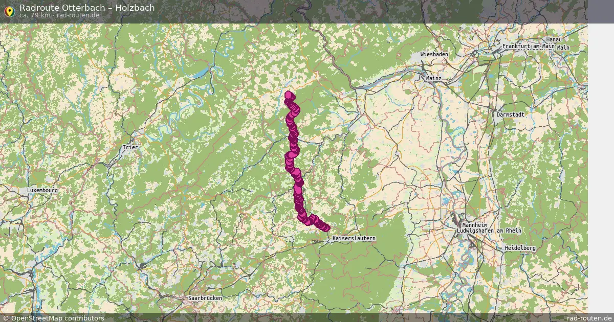 Radtour Otterbach – Holzbach