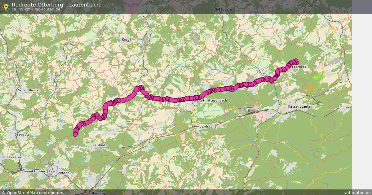 Radtour Otterberg – Lautenbach