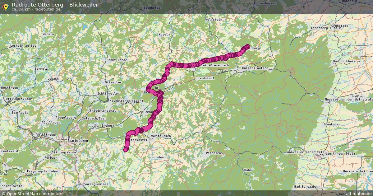 Radtour Otterberg – Blickweiler