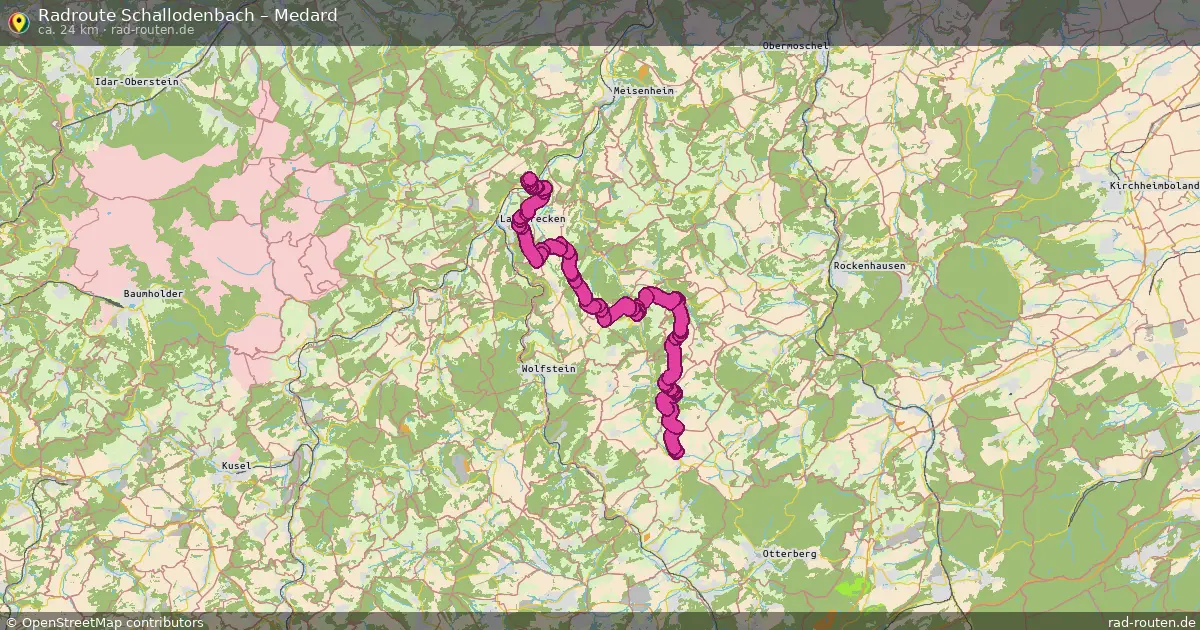 Radtour Schallodenbach – Medard