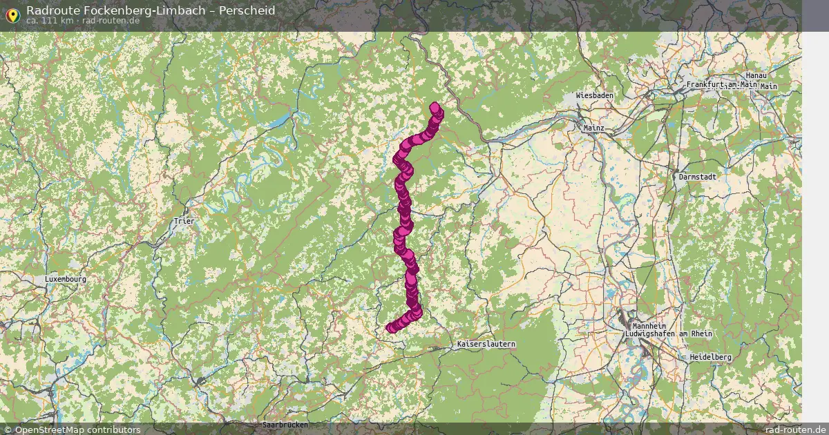 Radtour Fockenberg-Limbach – Perscheid