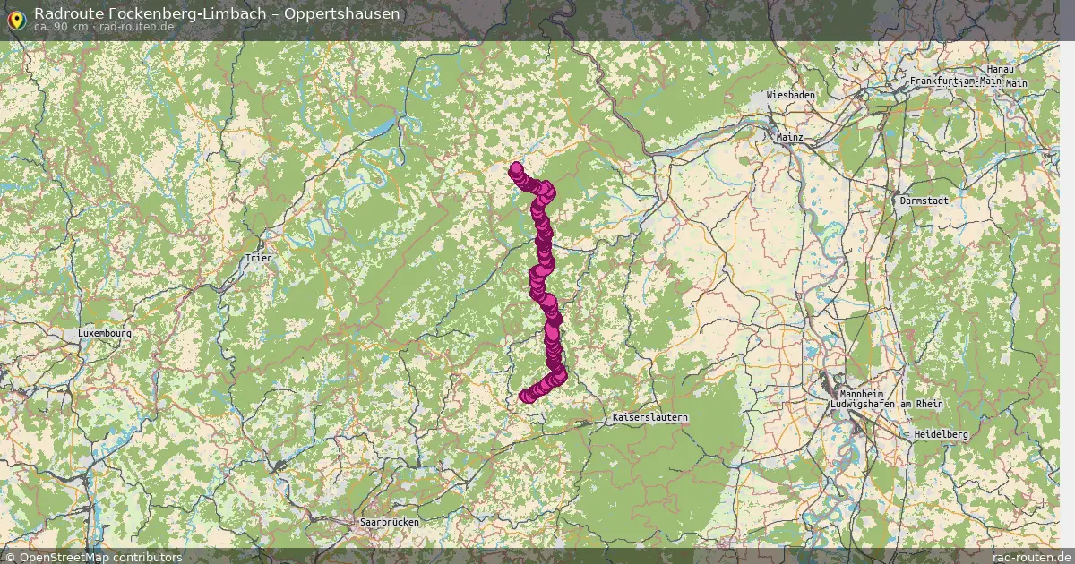 Radtour Fockenberg-Limbach – Oppertshausen