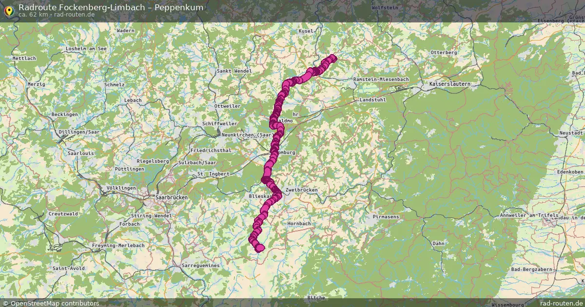 Radtour Fockenberg-Limbach – Peppenkum