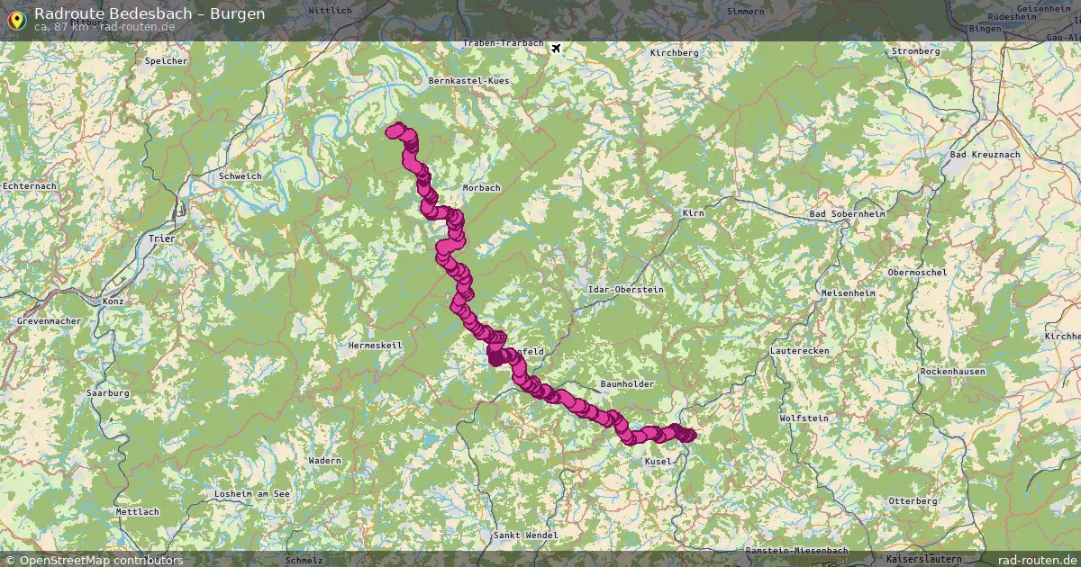 Radtour Bedesbach – Burgen