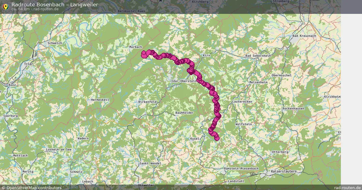 Radtour Bosenbach – Langweiler