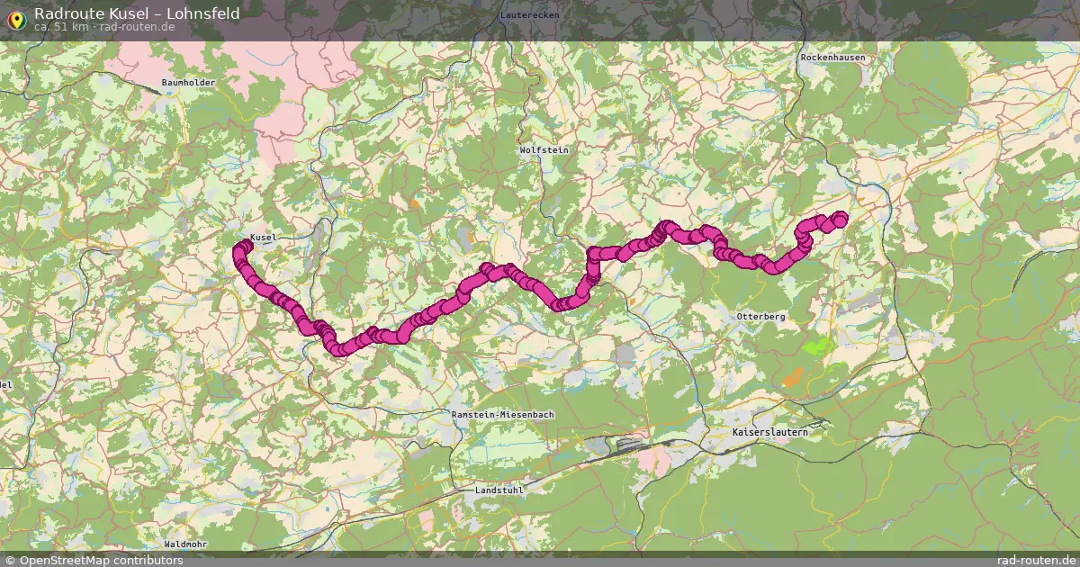 Radtour Kusel – Lohnsfeld