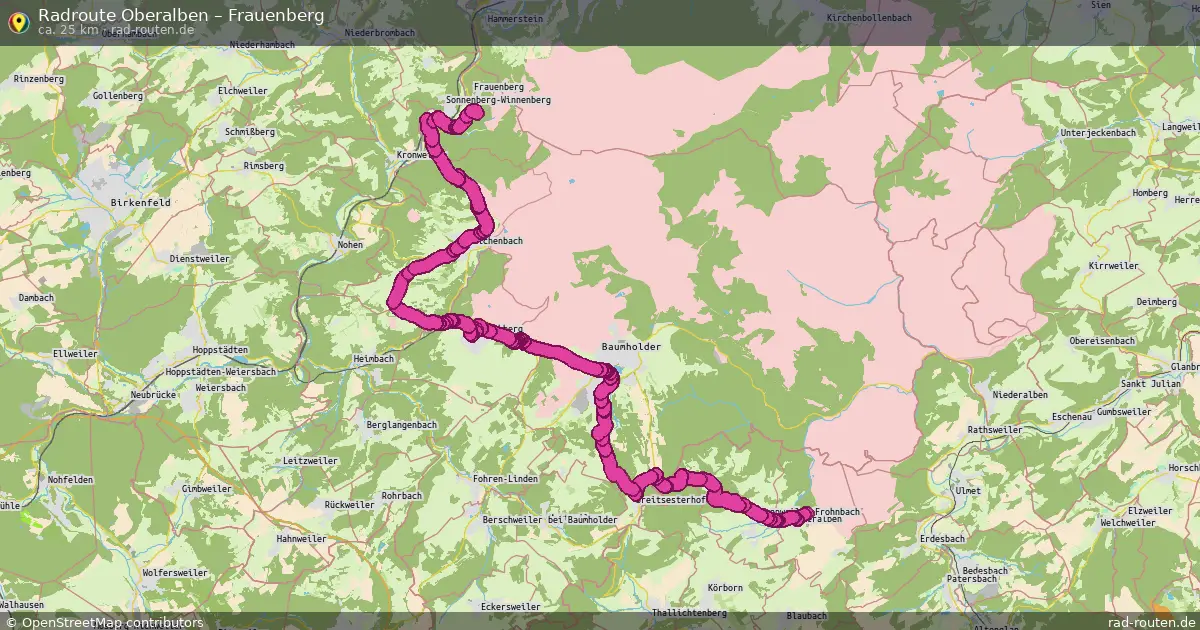 Radtour Oberalben – Frauenberg