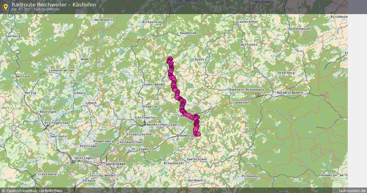 Radtour Reichweiler – Käshofen