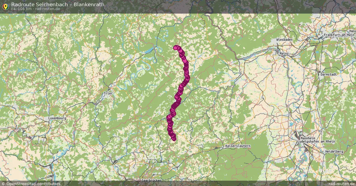 Radtour Selchenbach – Blankenrath