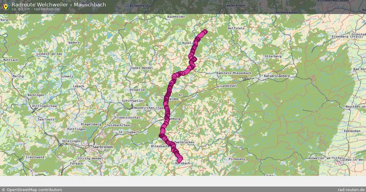 Radtour Welchweiler – Mauschbach