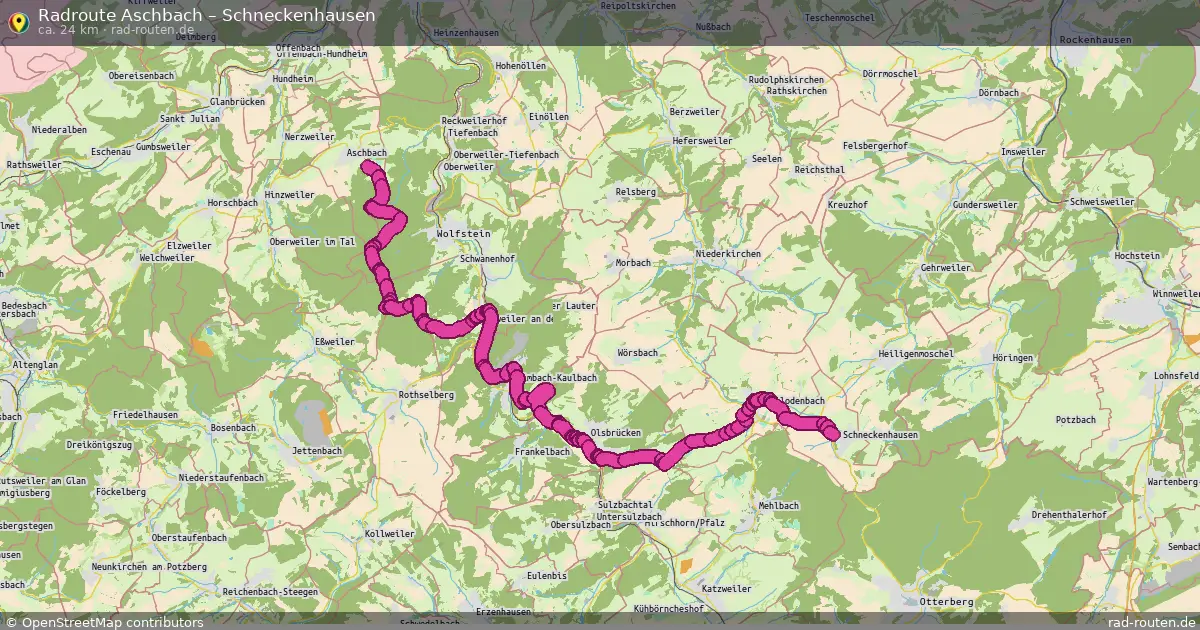 Radtour Aschbach – Schneckenhausen