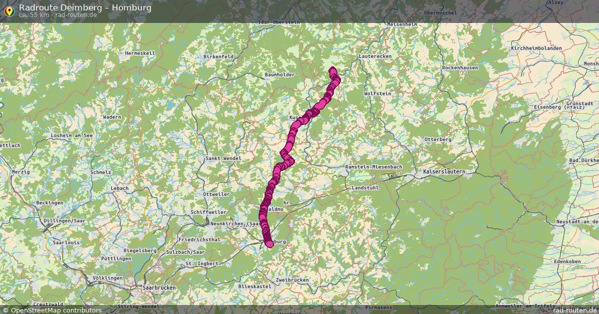 Radtour Deimberg – Homburg