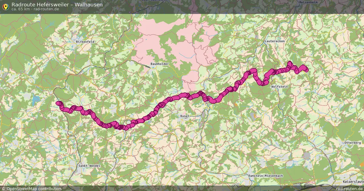 Radtour Hefersweiler – Walhausen