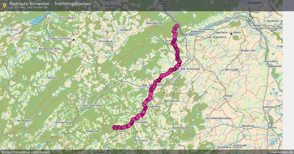 Radtour Kirrweiler – Trechtingshausen
