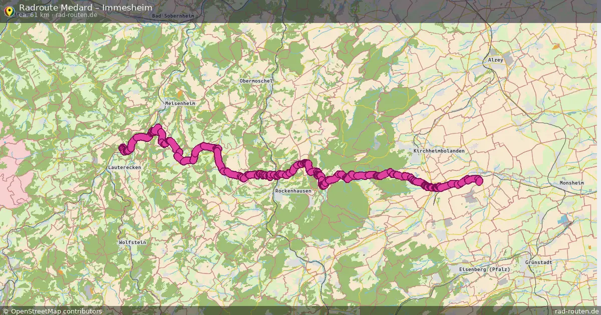 Radtour Medard – Immesheim