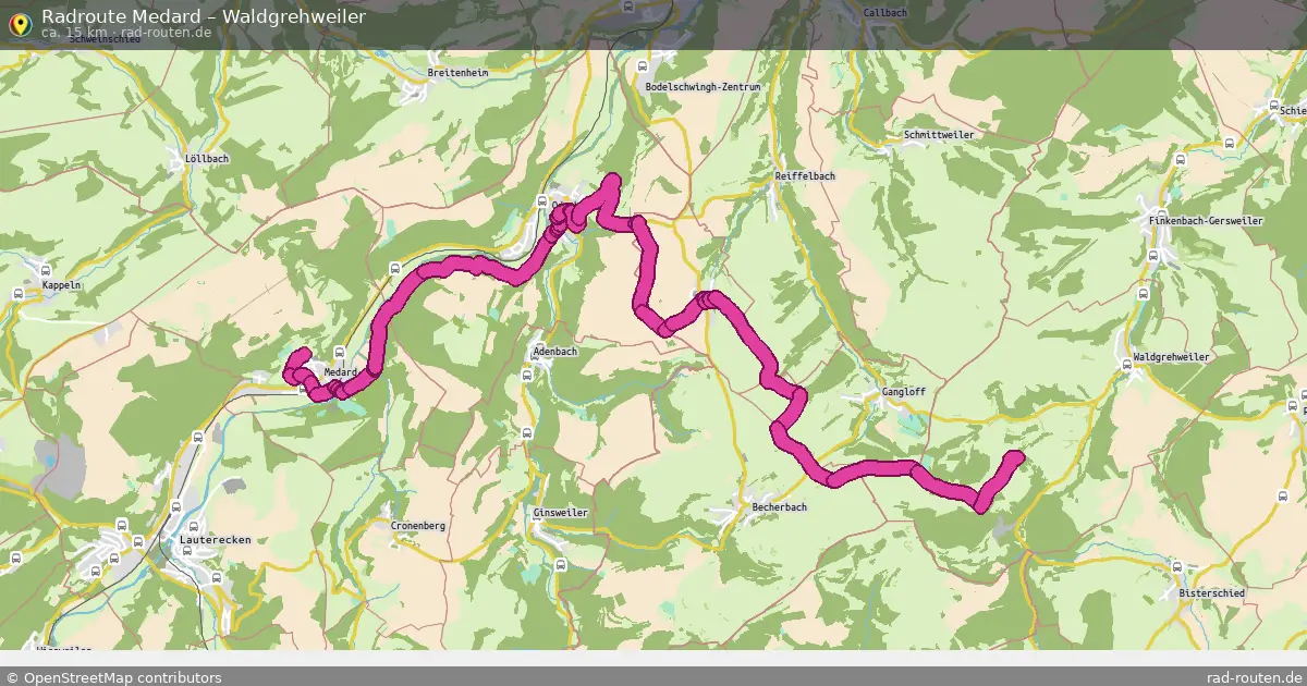 Radtour Medard – Waldgrehweiler